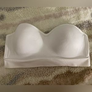 Pull-on strapless bra. Never worn.